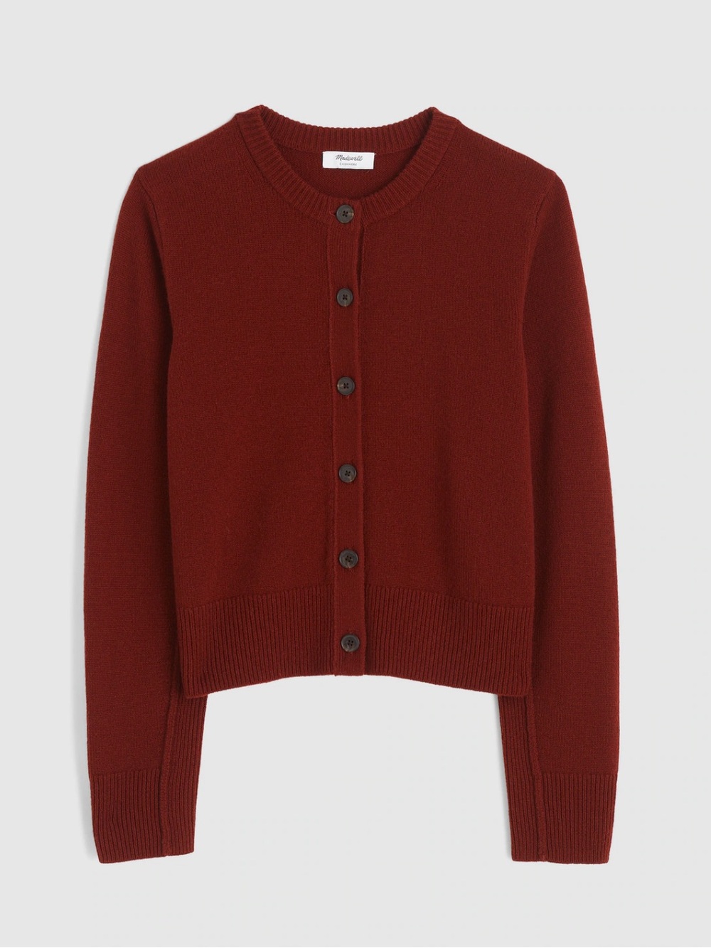 Madewell Cashmere Button-Front Cardigan - NEW WITH TAG